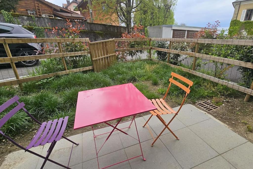 Ferienwohnung Les Mouettes Thonon-les-Bains Exterior foto