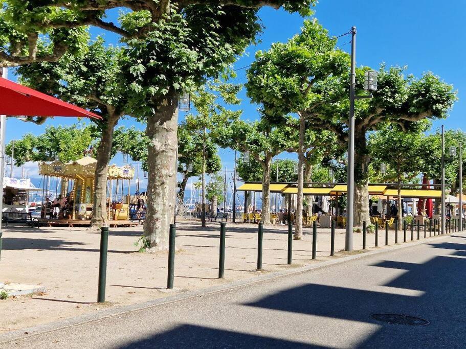 Ferienwohnung Les Mouettes Thonon-les-Bains Exterior foto